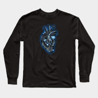 Robot Heart Long Sleeve T-Shirt